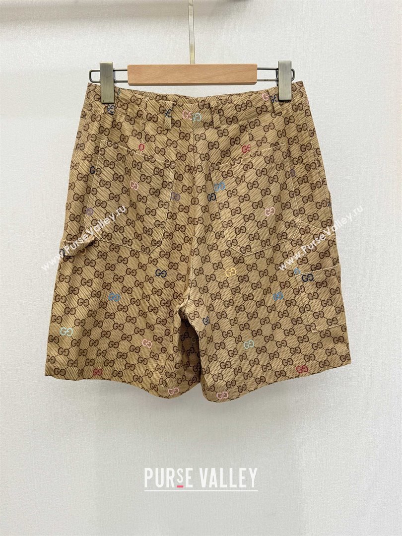 Gucci GG Jacket Shorts G090413 Beige 2025 (Q-25090413)