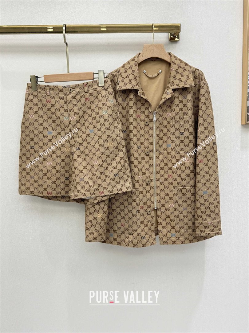 Gucci GG Jacket Shorts G090413 Beige 2025 (Q-25090413)