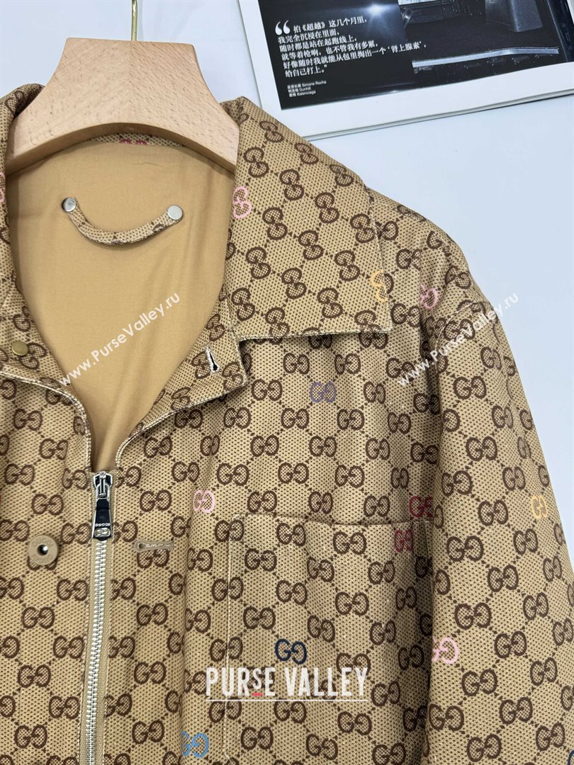 Gucci GG Jacket Shorts G090413 Beige 2025 (Q-25090413)