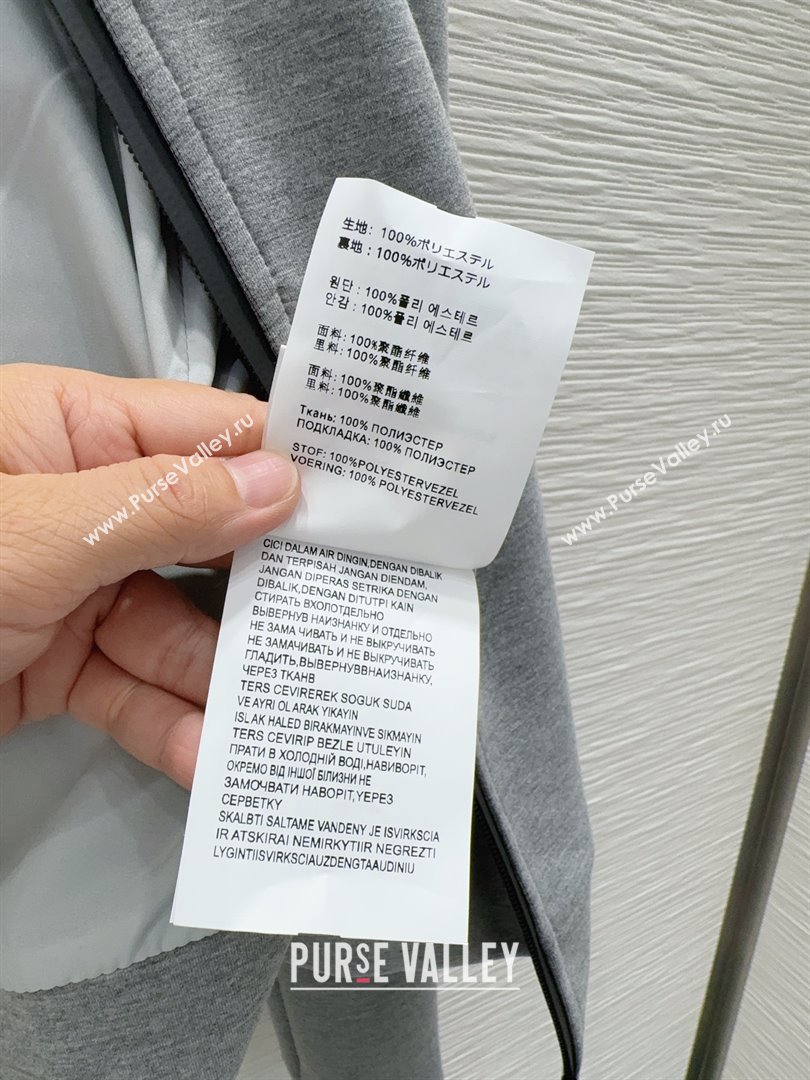 Prada Hoodie Jacket P090414 Grey 2025 (Q-25090414)
