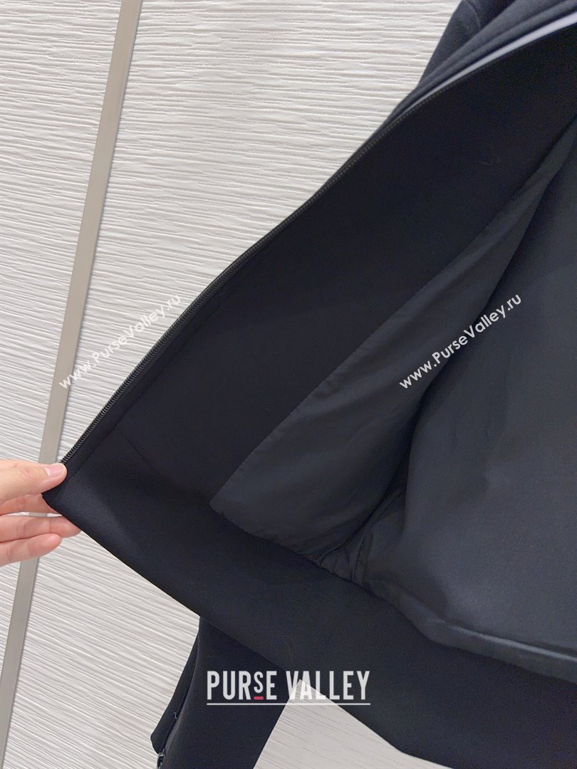 Prada Hoodie Jacket P090415 Black 2025 (Q-25090415)