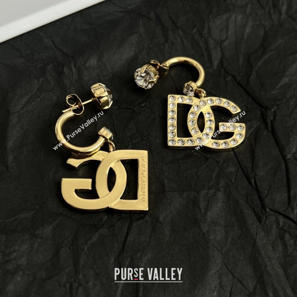 Dolce Gabbana Crystals Earrings DG91713 Gold 2025 (YF-25091713)