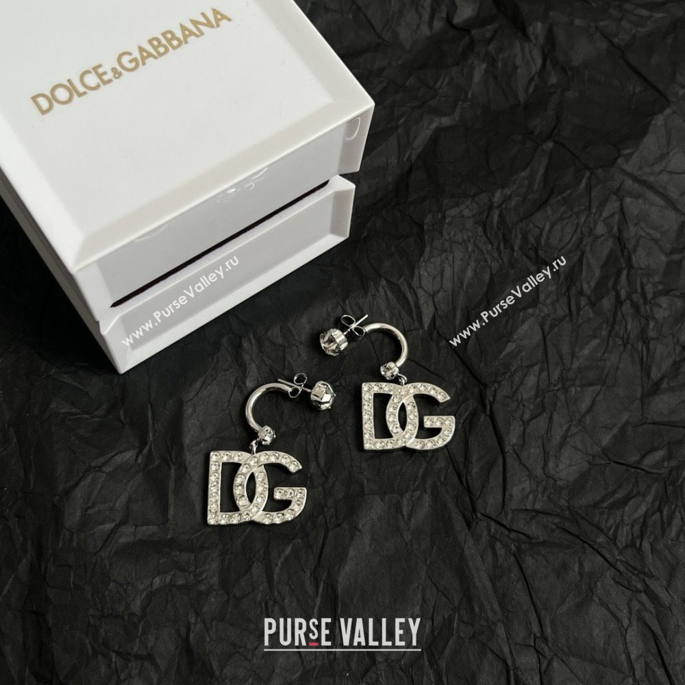 Dolce Gabbana Crystals Earrings DG91714 Silver 2025 (YF-25091714)