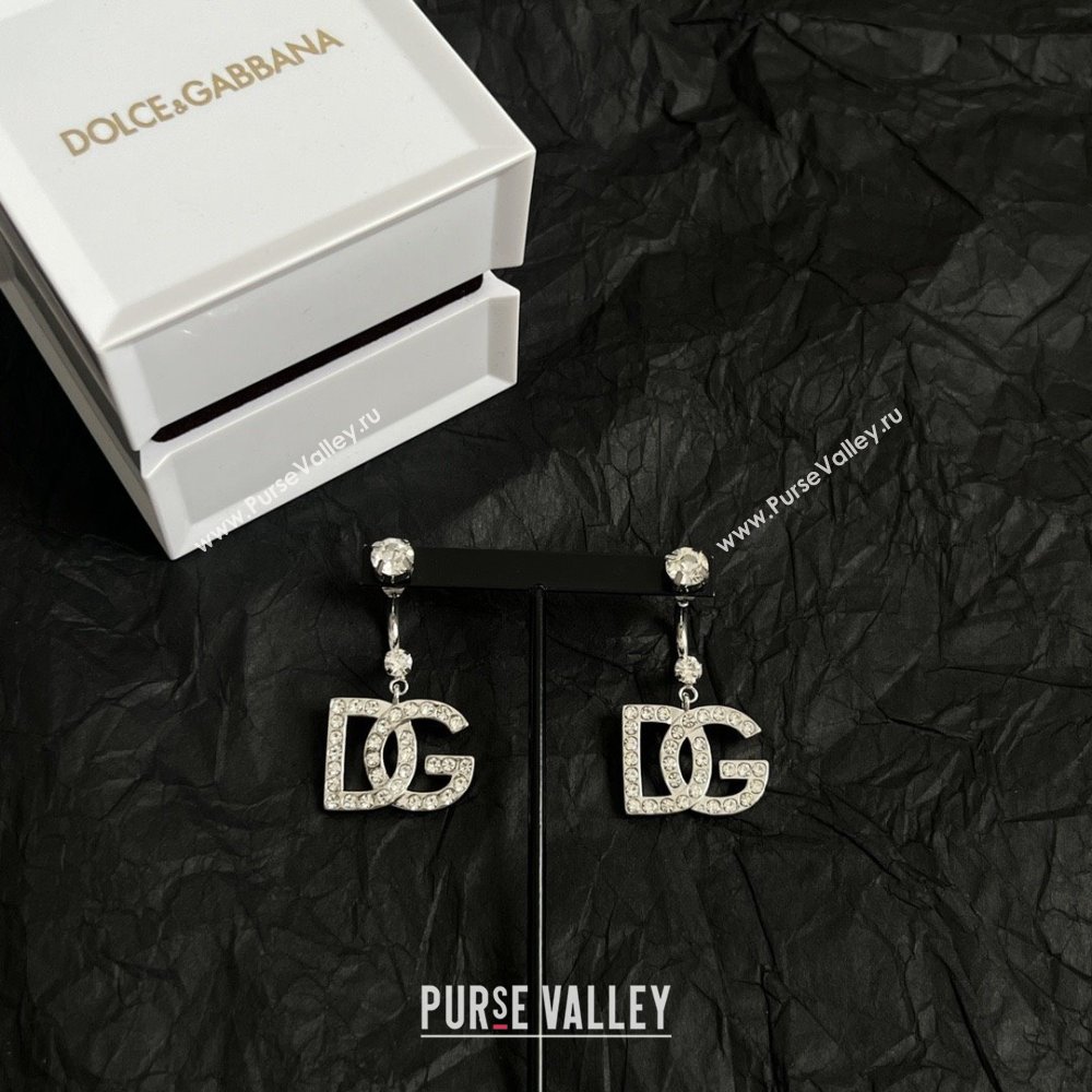 Dolce Gabbana Crystals Earrings DG91714 Silver 2025 (YF-25091714)