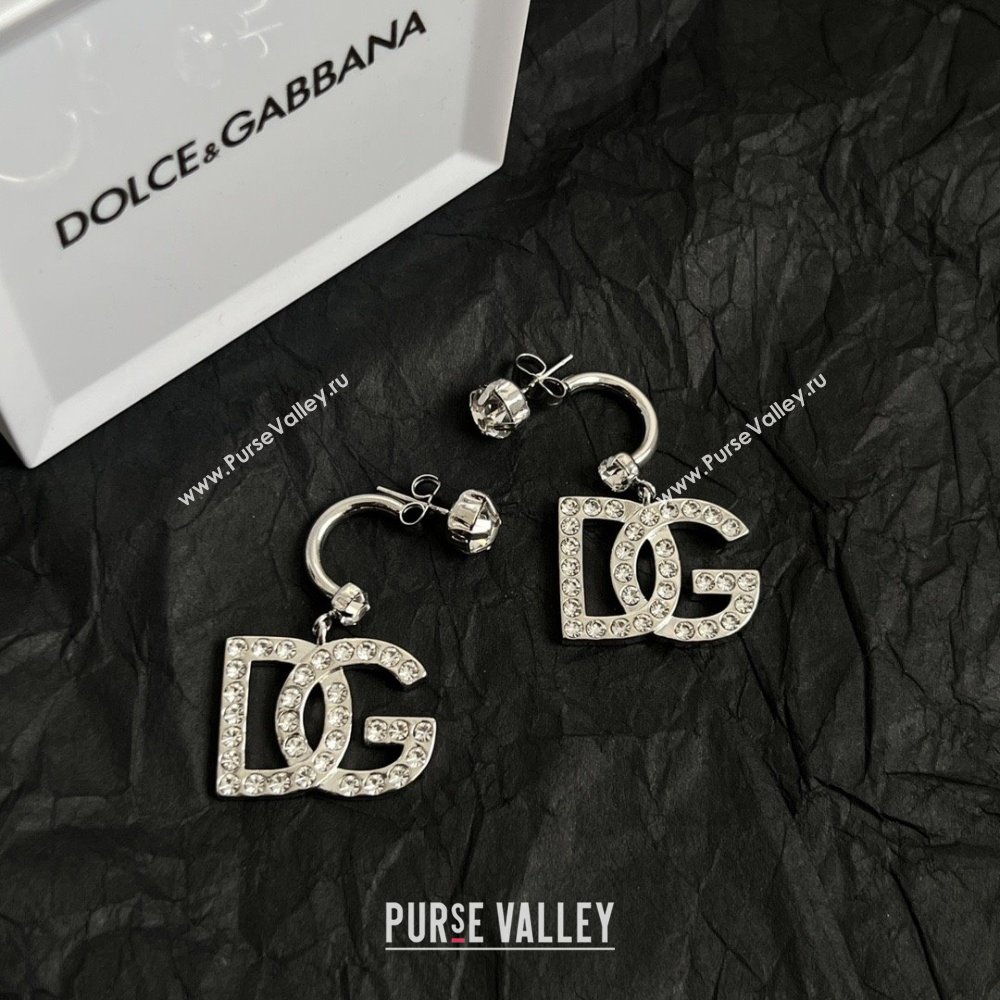 Dolce Gabbana Crystals Earrings DG91714 Silver 2025 (YF-25091714)