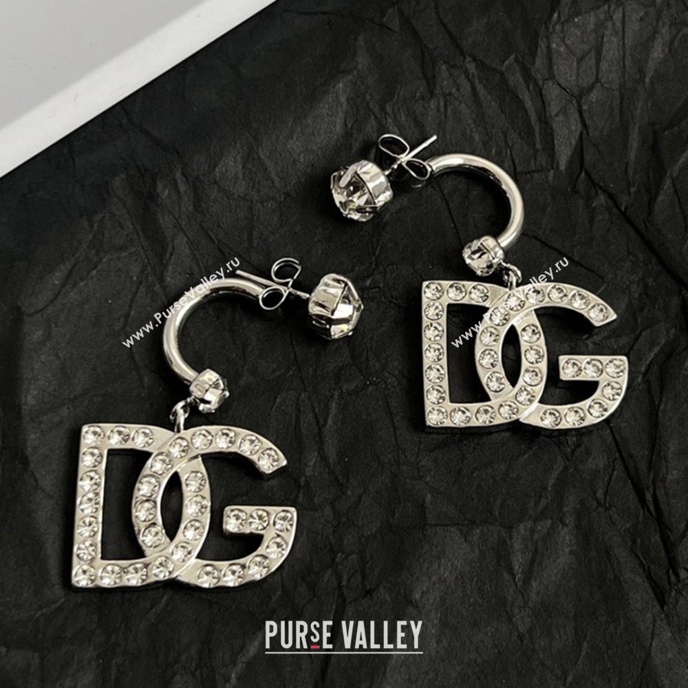 Dolce Gabbana Crystals Earrings DG91714 Silver 2025 (YF-25091714)