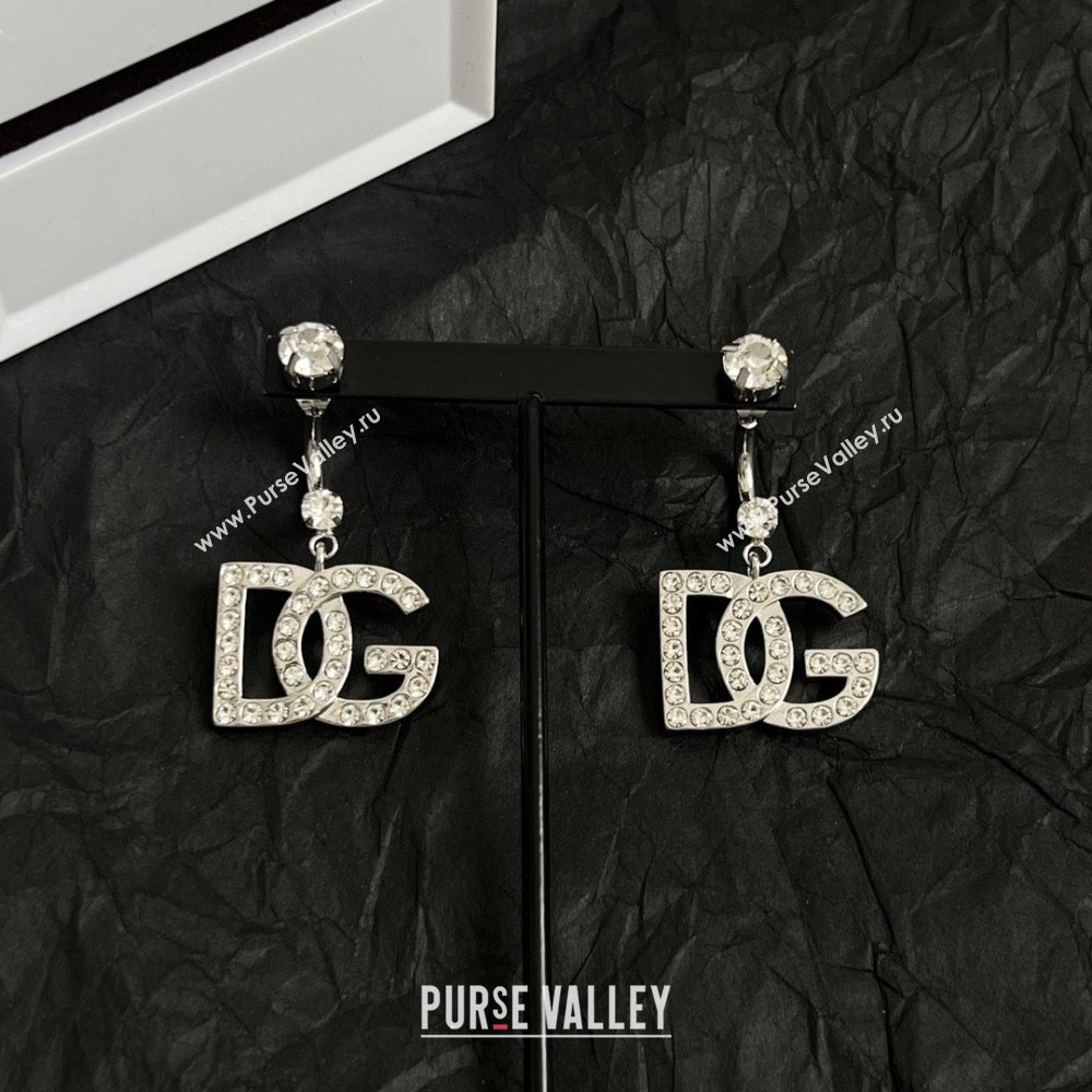 Dolce Gabbana Crystals Earrings DG91714 Silver 2025 (YF-25091714)