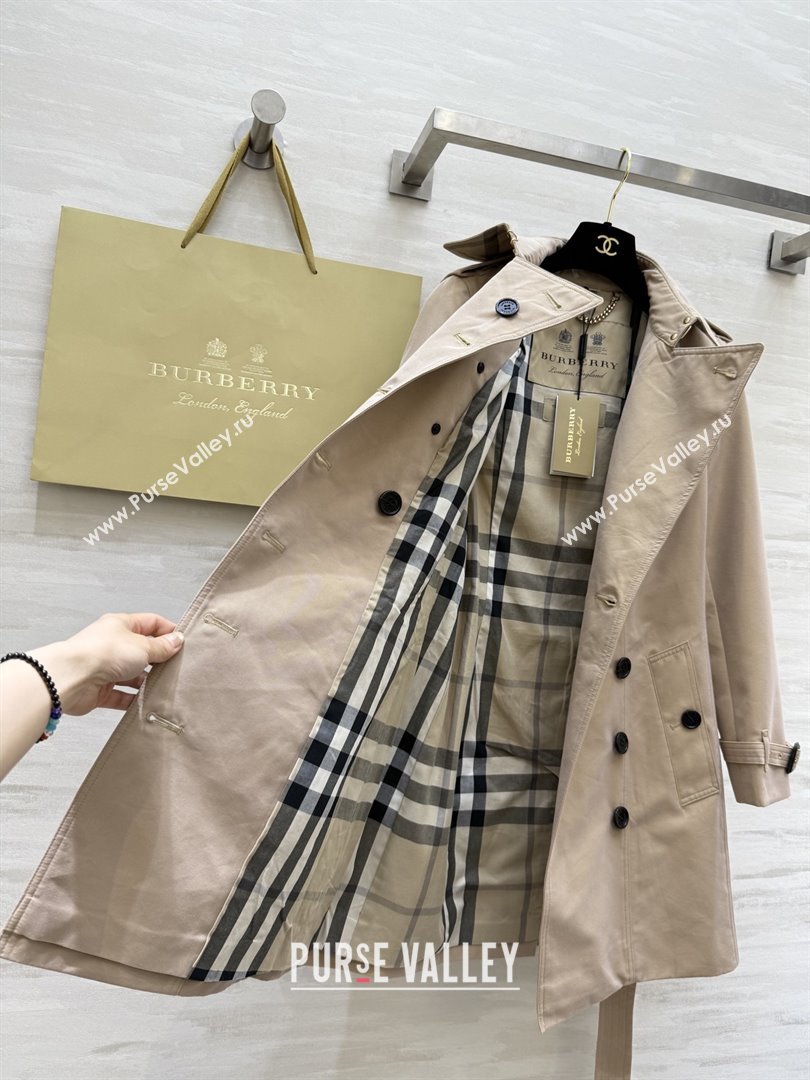 Burberry Trench Coat B91614 Khaki 2025 (Q-25091614)