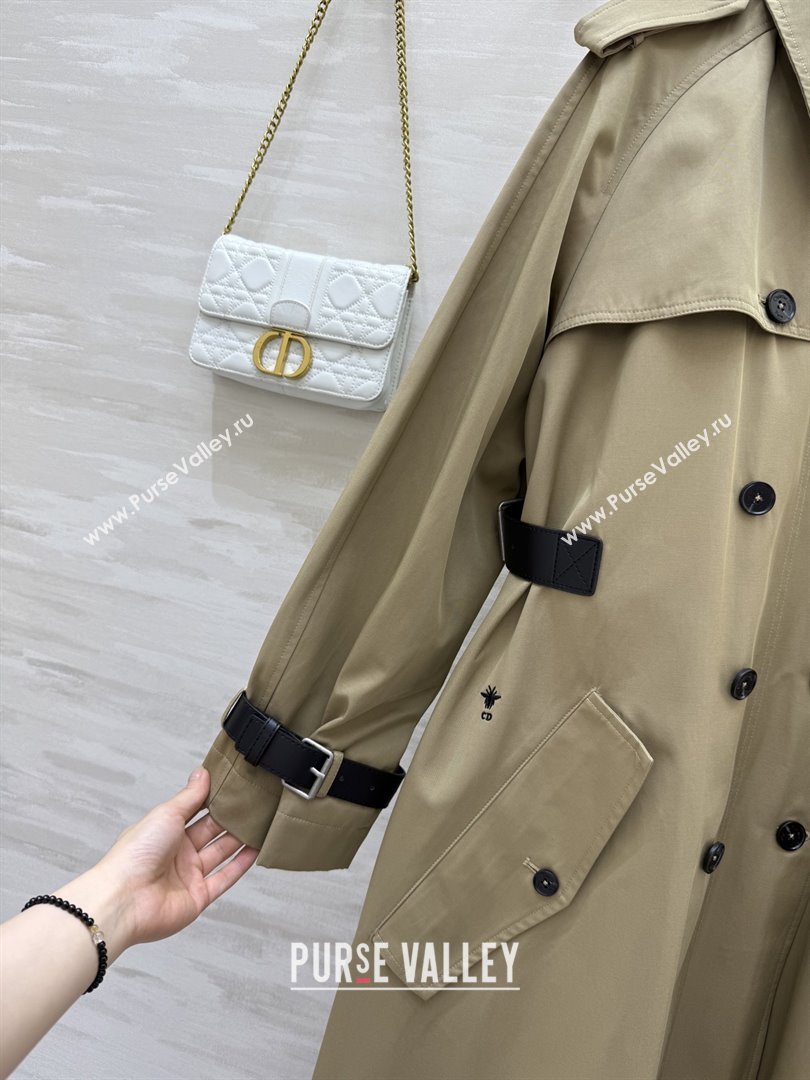 Dior Long Coat B91615 Khaki 2025 (Q-25091615)