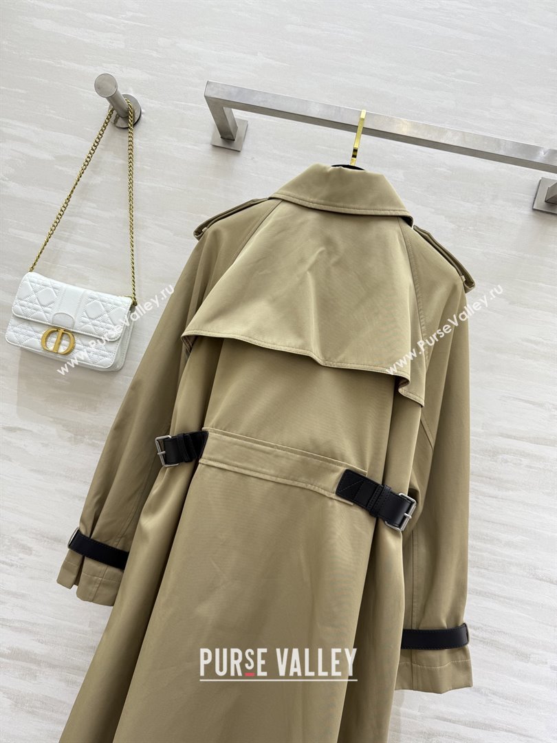 Dior Long Coat B91615 Khaki 2025 (Q-25091615)