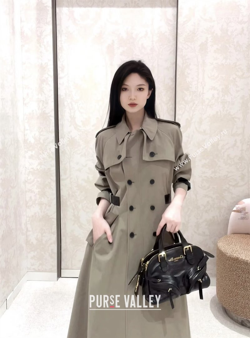 Dior Long Coat B91615 Khaki 2025 (Q-25091615)