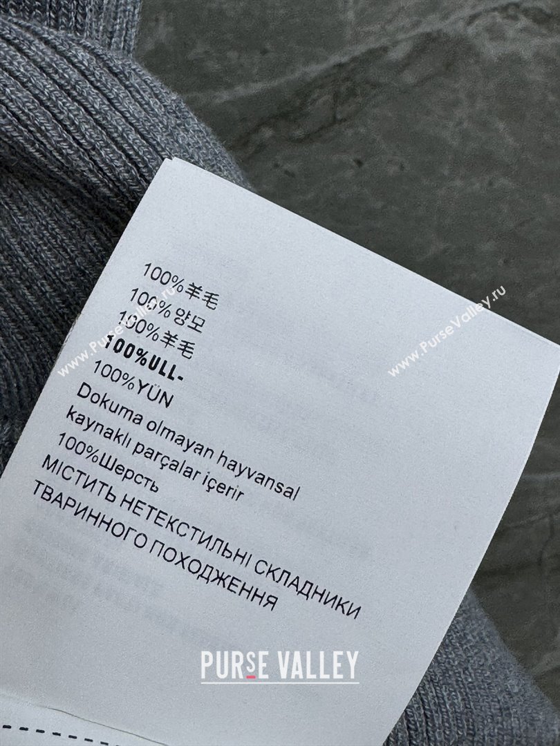 Miu Miu Wool Vest M91621 Grey 2025 (Q-25091621)