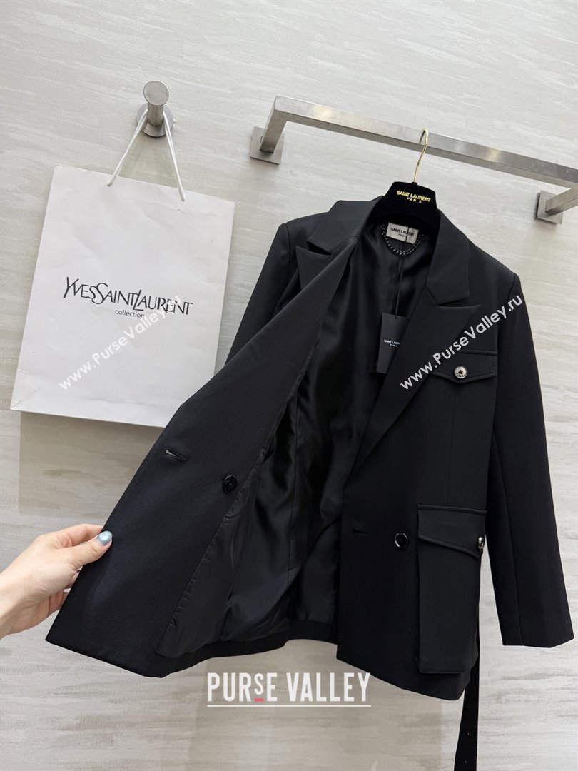 Saint Laurent Jacket S91924 Black 2025 (Q-25091624)