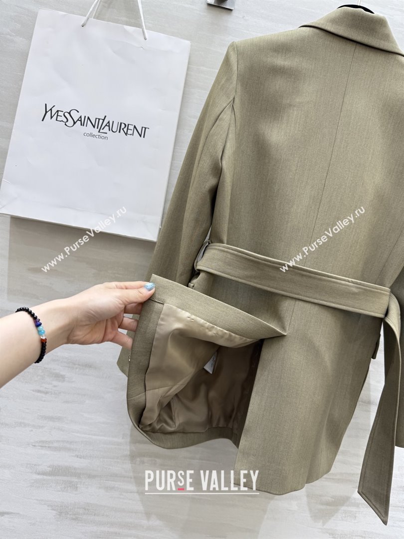 Saint Laurent Jacket S91625 Beige 2025 (Q-25091625)