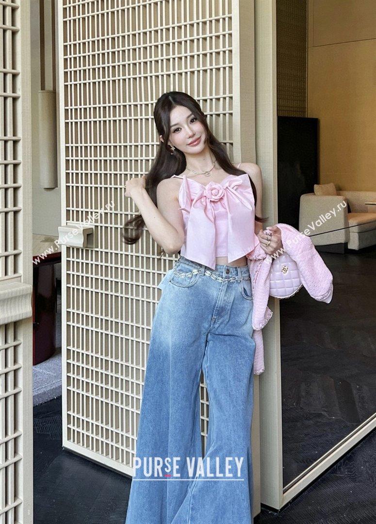 Chanel Tweed Jacket CH91303 Pink 2025 (Q-25091303)