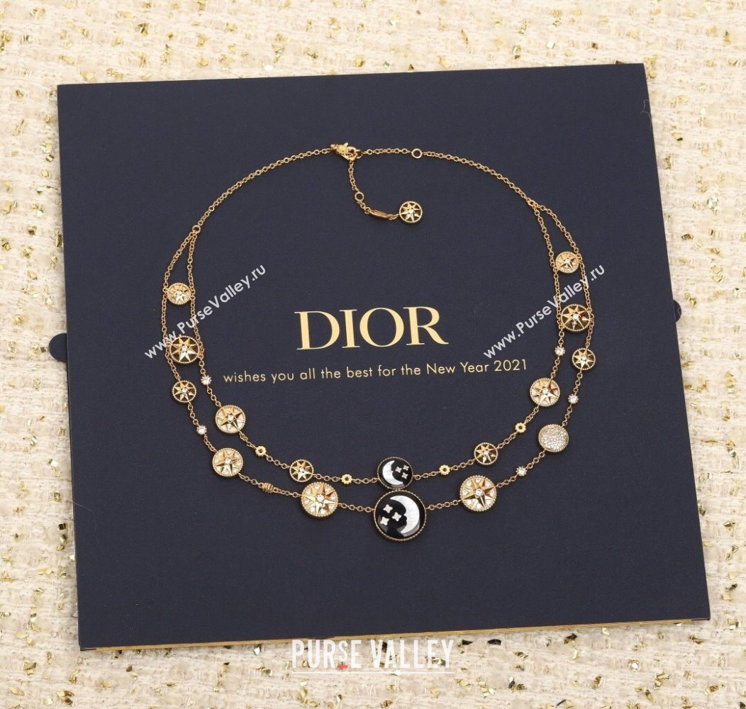 Dior Rose des Vents and Rose Celeste Necklace 2025 0915 (YF-250915100)