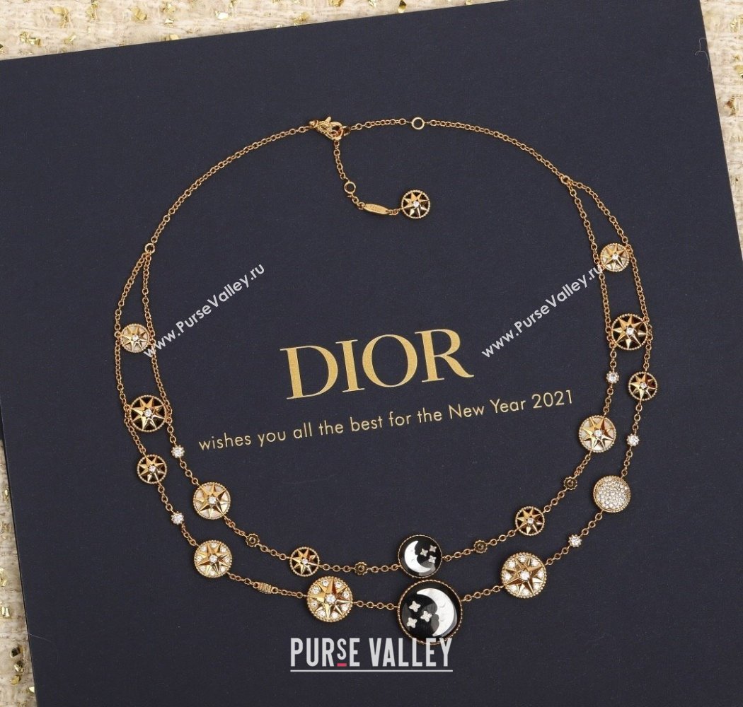 Dior Rose des Vents and Rose Celeste Necklace 2025 0915 (YF-250915100)