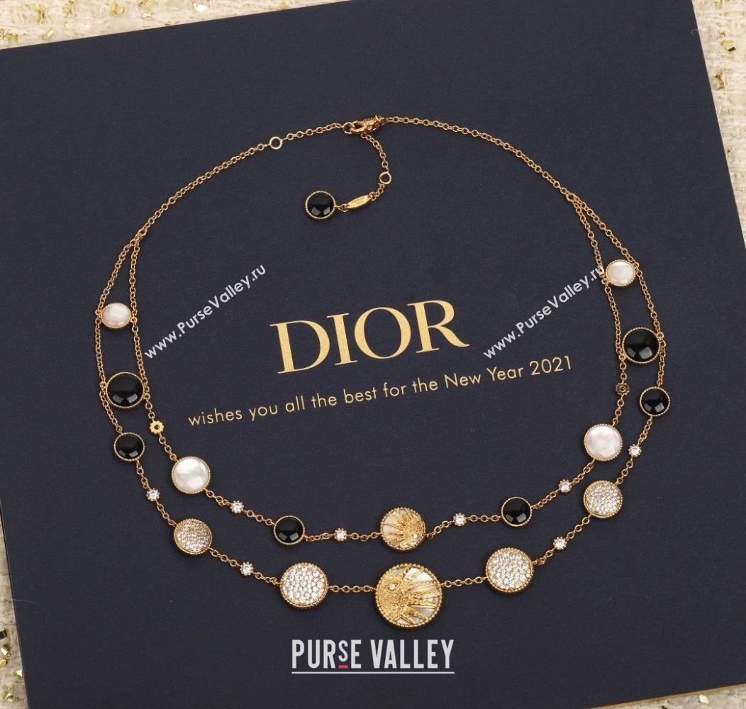 Dior Rose des Vents and Rose Celeste Necklace 2025 0915 (YF-250915100)