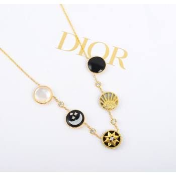 Dior Rose des Vents and Rose Celeste Necklace White 2025 0914 (YF-250915101)