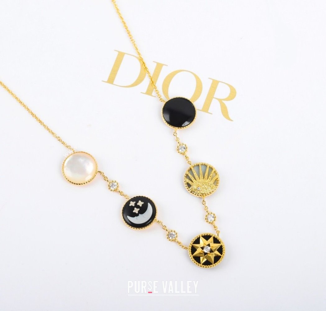 Dior Rose des Vents and Rose Celeste Necklace White 2025 0914 (YF-250915101)