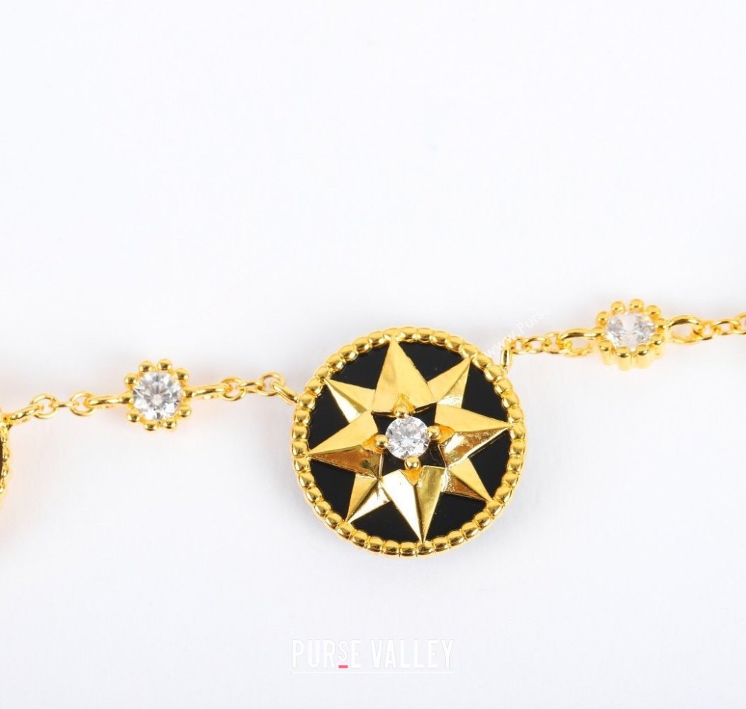 Dior Rose des Vents and Rose Celeste Necklace White 2025 0914 (YF-250915101)