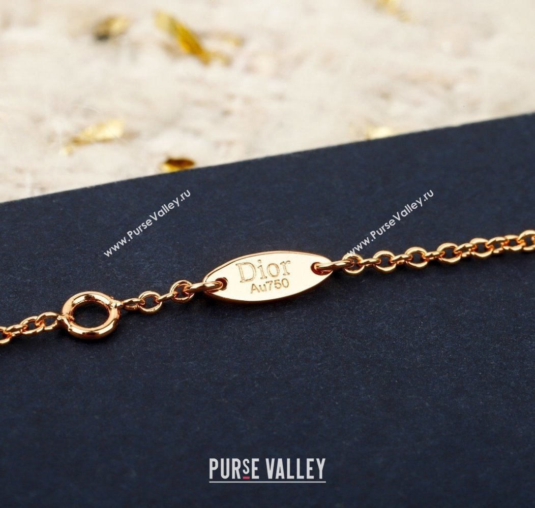 Dior Rose des Vents Necklace Pink 2025 0915 (YF-250915102)