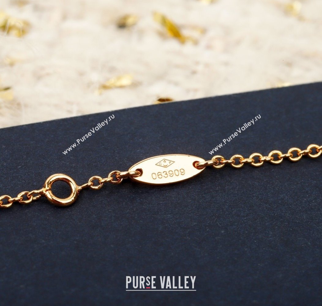 Dior Rose des Vents Necklace Pink 2025 0915 (YF-250915102)