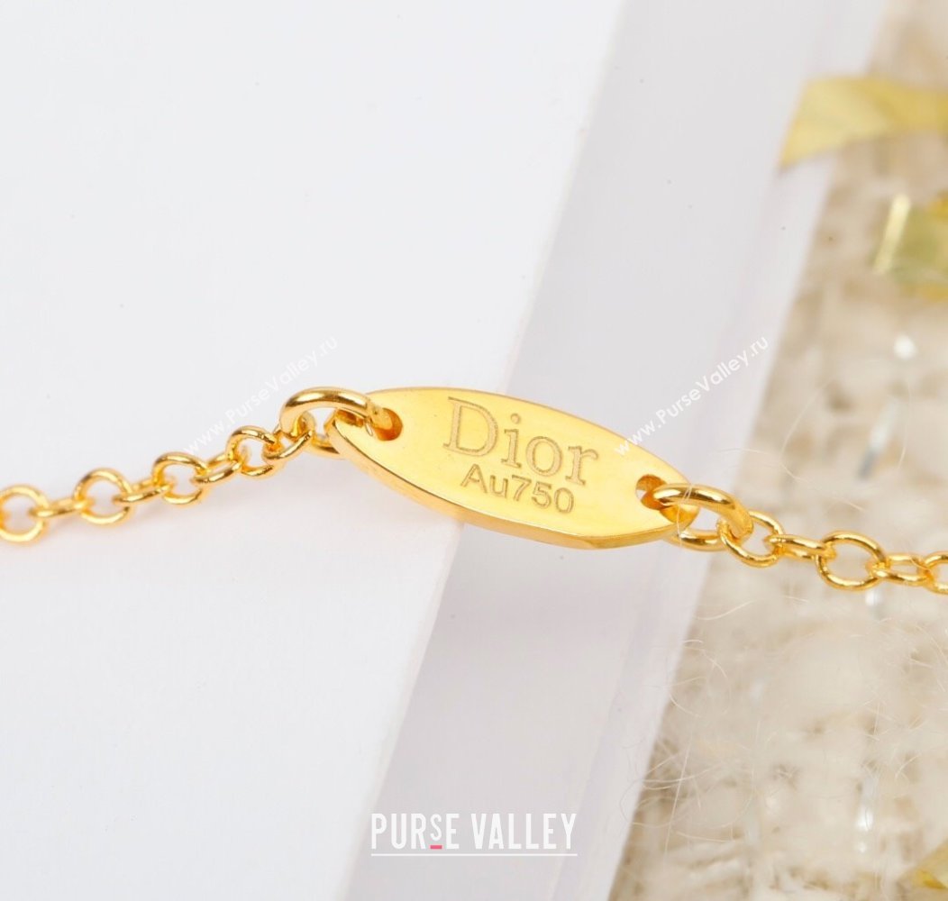 Dior Rose des Vents Necklace Green 2025 0915 (YF-250915103)