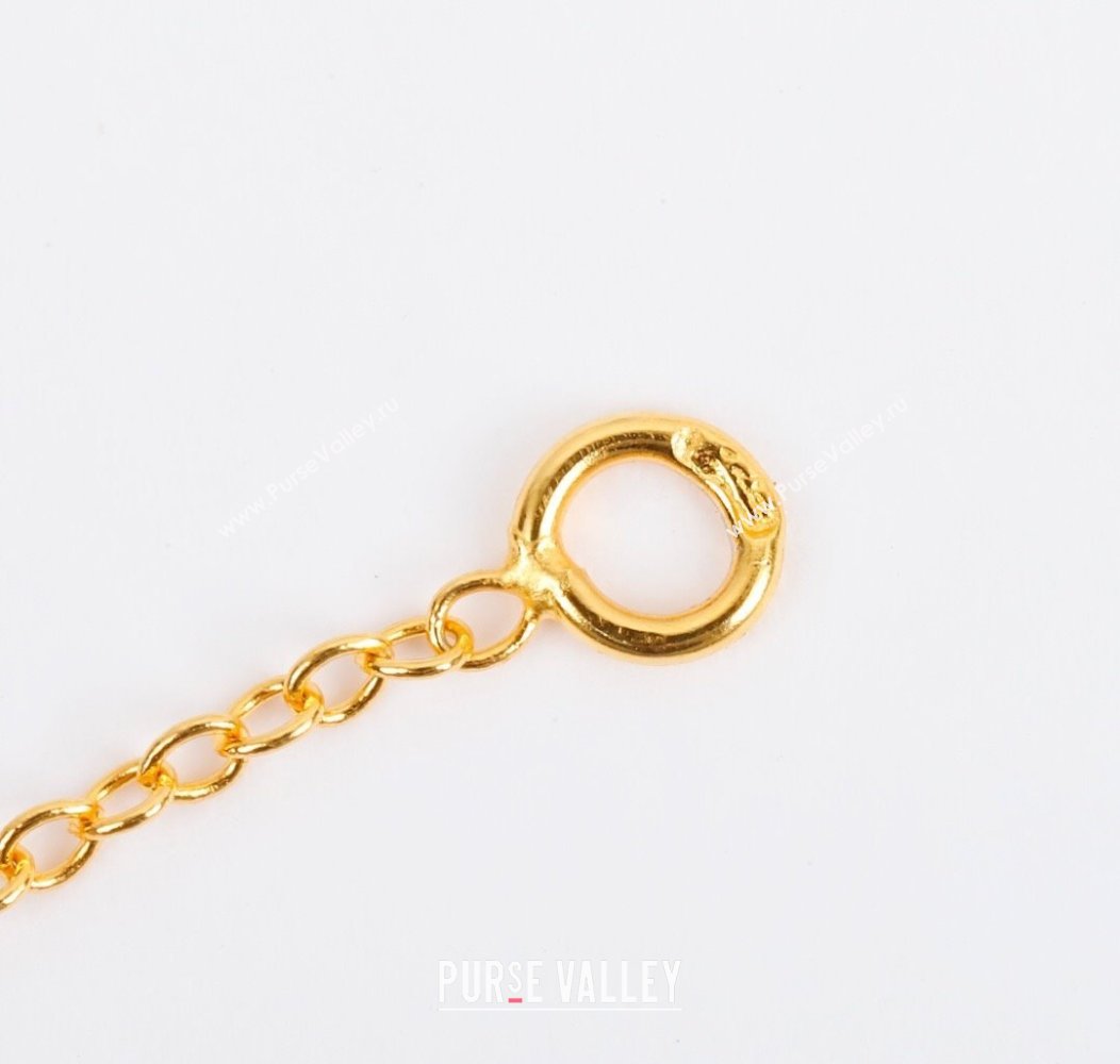 Dior Rose des Vents Necklace Green 2025 0915 (YF-250915103)