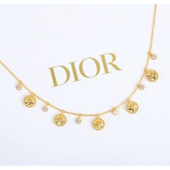 Dior Rose des Vents Necklace Gold 2025 0915 (YF-250915104)
