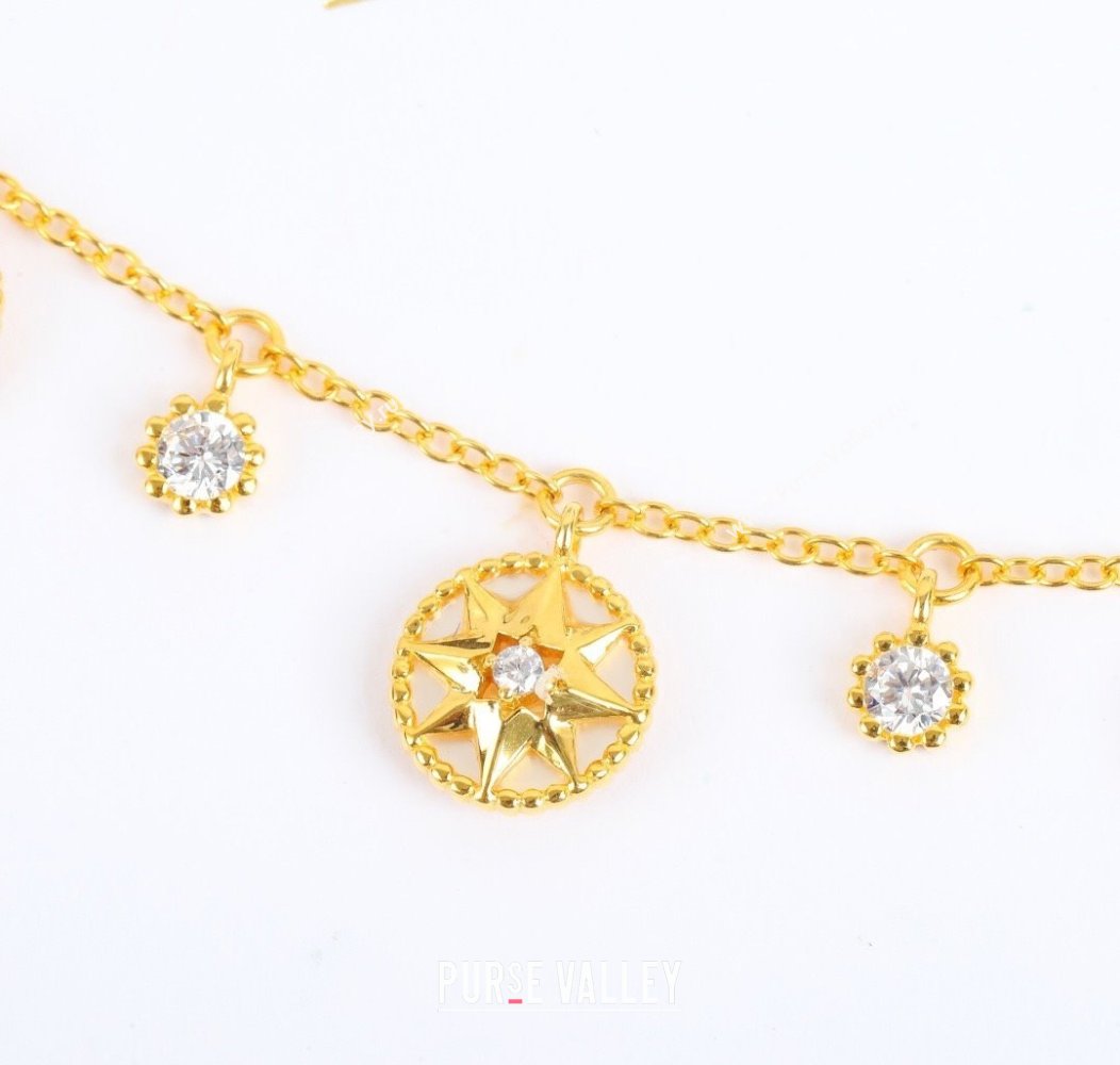 Dior Rose des Vents Necklace Gold 2025 0915 (YF-250915104)