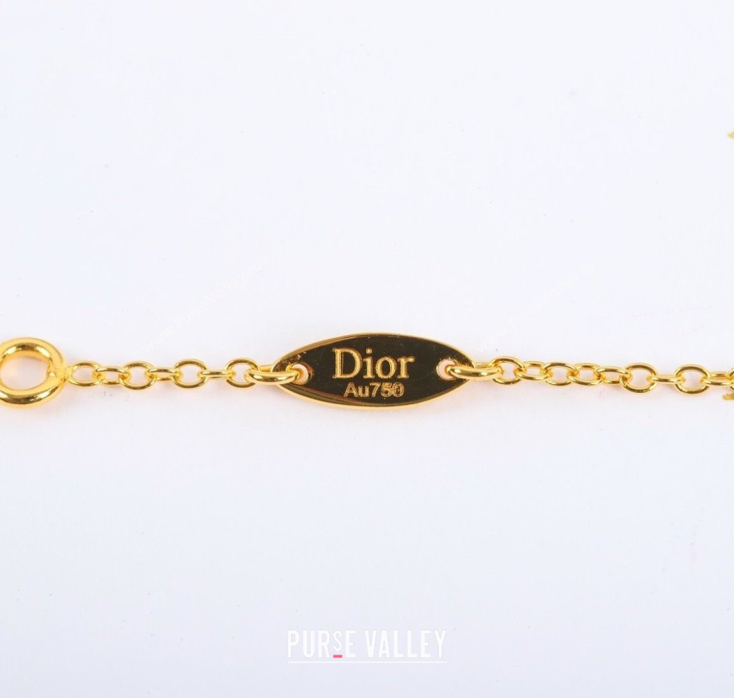 Dior Rose des Vents Necklace Gold 2025 0915 (YF-250915104)