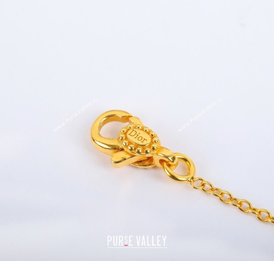 Dior Rose des Vents Necklace Gold 2025 0915 (YF-250915104)