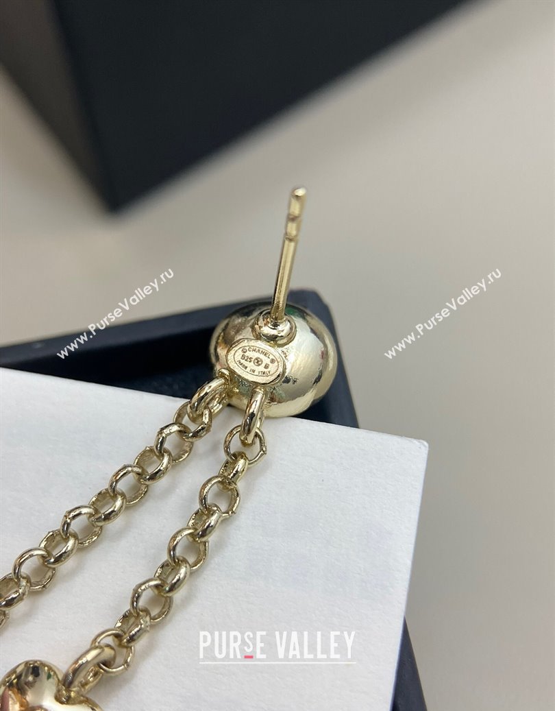 Chanel Heart Tassel Earrings 2025 CH0915087 (YF-250915087)