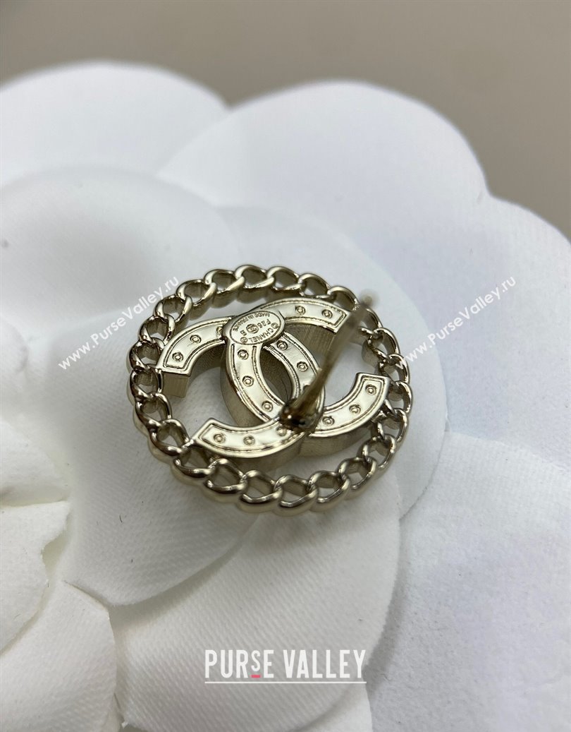 Chanel CC Stud Earrings 2025 CH0915088 (YF-250915088)