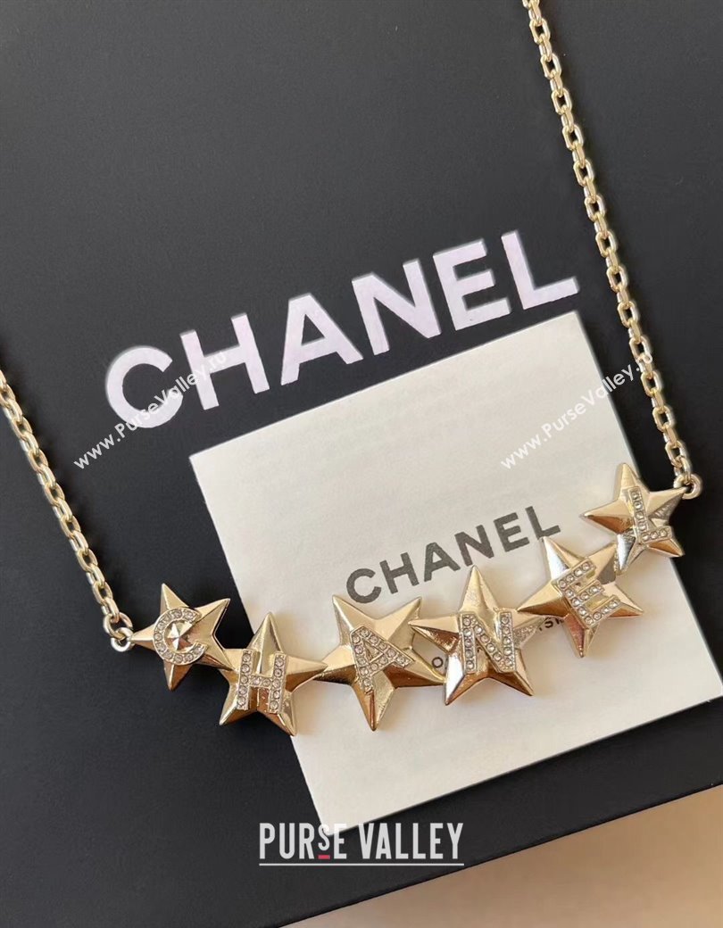 Chanel Star Pendant Necklace 2025 CH0915089 (YF-250915089)