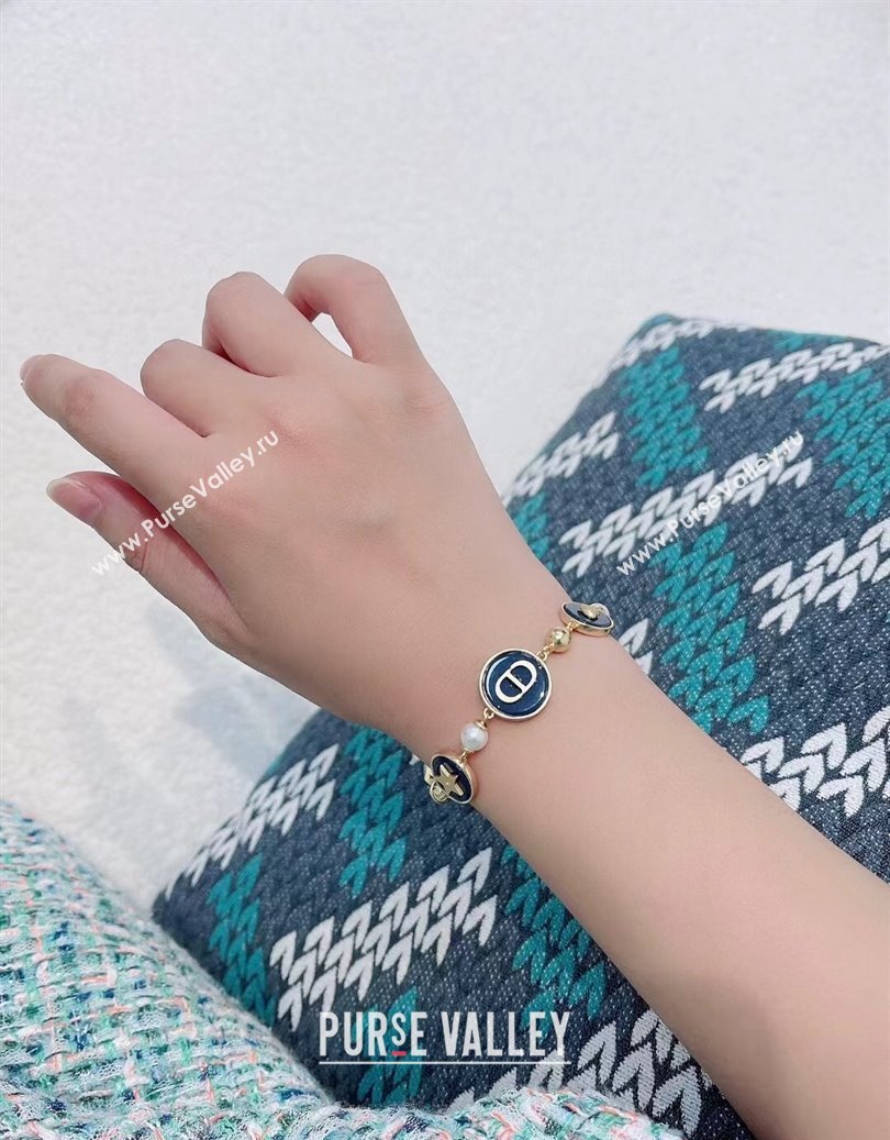Dior D-Luck Bracelet Blue 2025 0915 (YF-250915098)