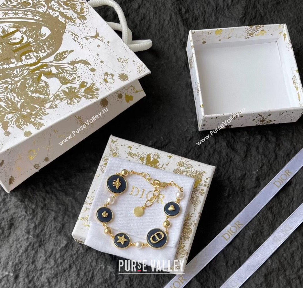 Dior D-Luck Bracelet Blue 2025 0915 (YF-250915098)