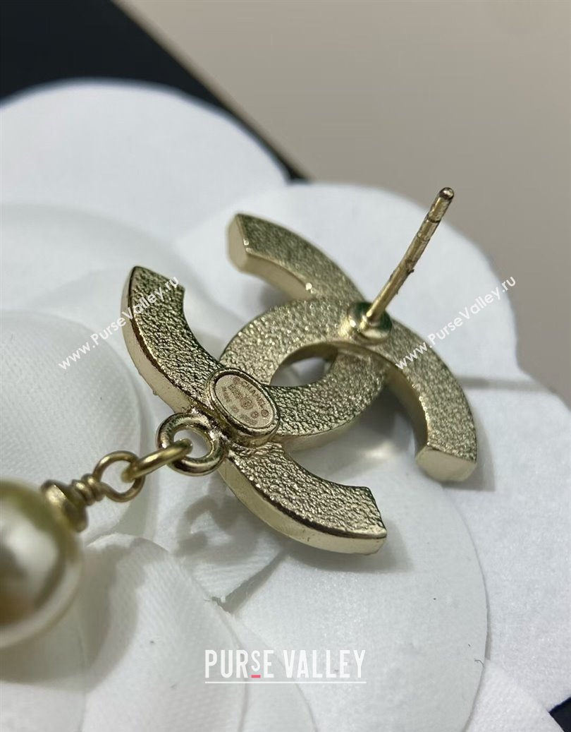 Chanel Long Earrings Black 2025 CH091528 (YF-250915128)