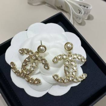 Chanel Heart CC Short Earrings 2025 CH091531 (YF-250915131)