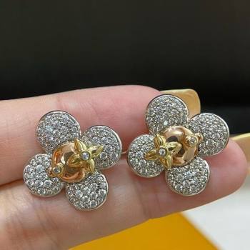 Louis Vuitton Vivienne Studs Earrings with Strass 2025 0916 (YF-250916008)