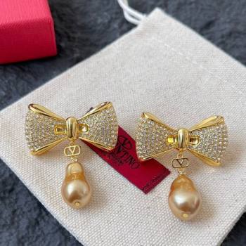 Valentino Bow Short Earrings 2025 0916 (YF-250916067)
