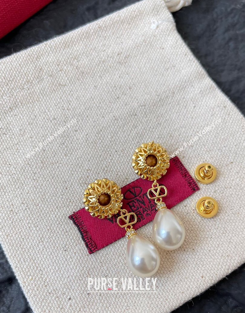 Valentino VLogo Earrings 2025 0916 (YF-250916068)