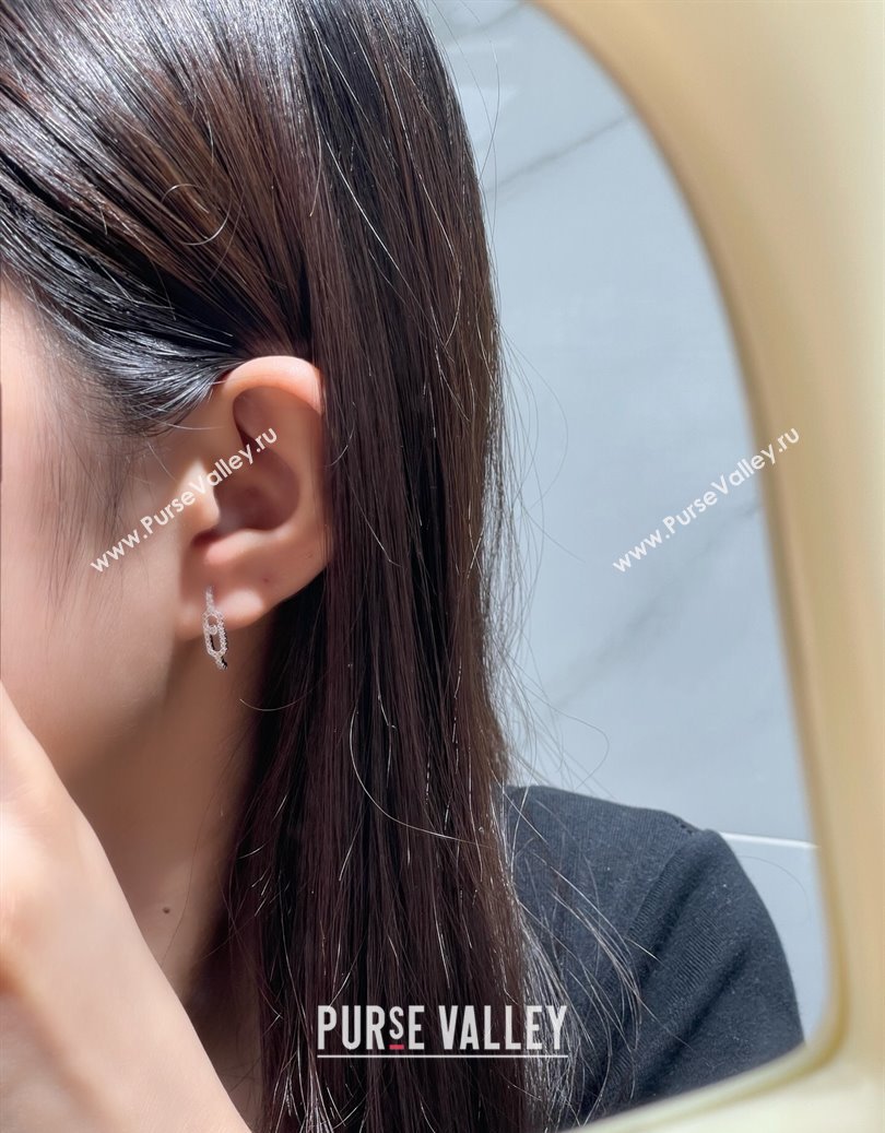 Messika Move Earrings with Full Strass 2025 M091720 (YF-250917050)