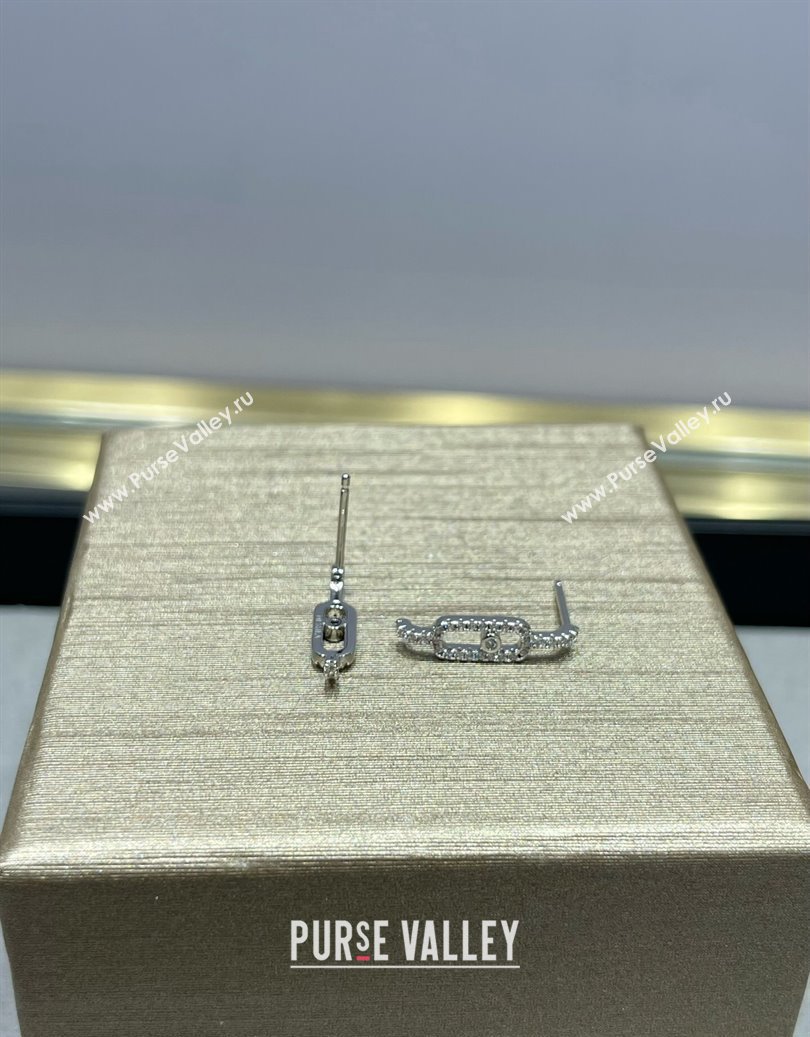 Messika Move Earrings with Full Strass 2025 M091720 (YF-250917050)
