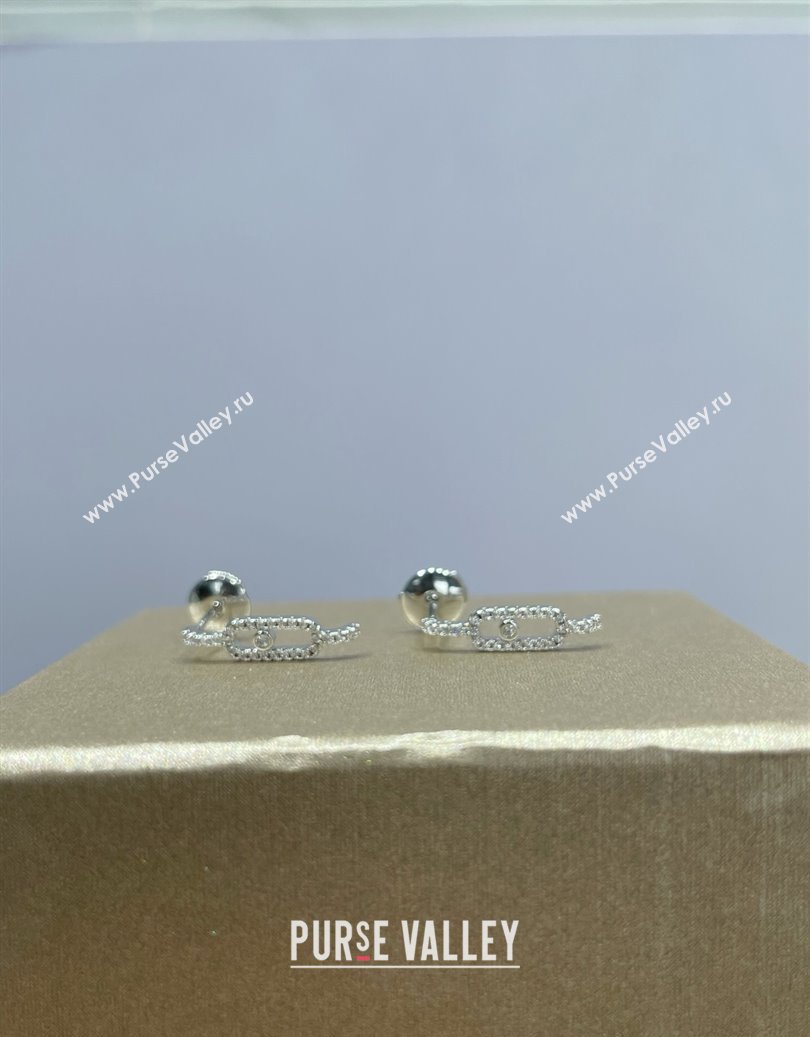 Messika Move Earrings with Full Strass 2025 M091720 (YF-250917050)