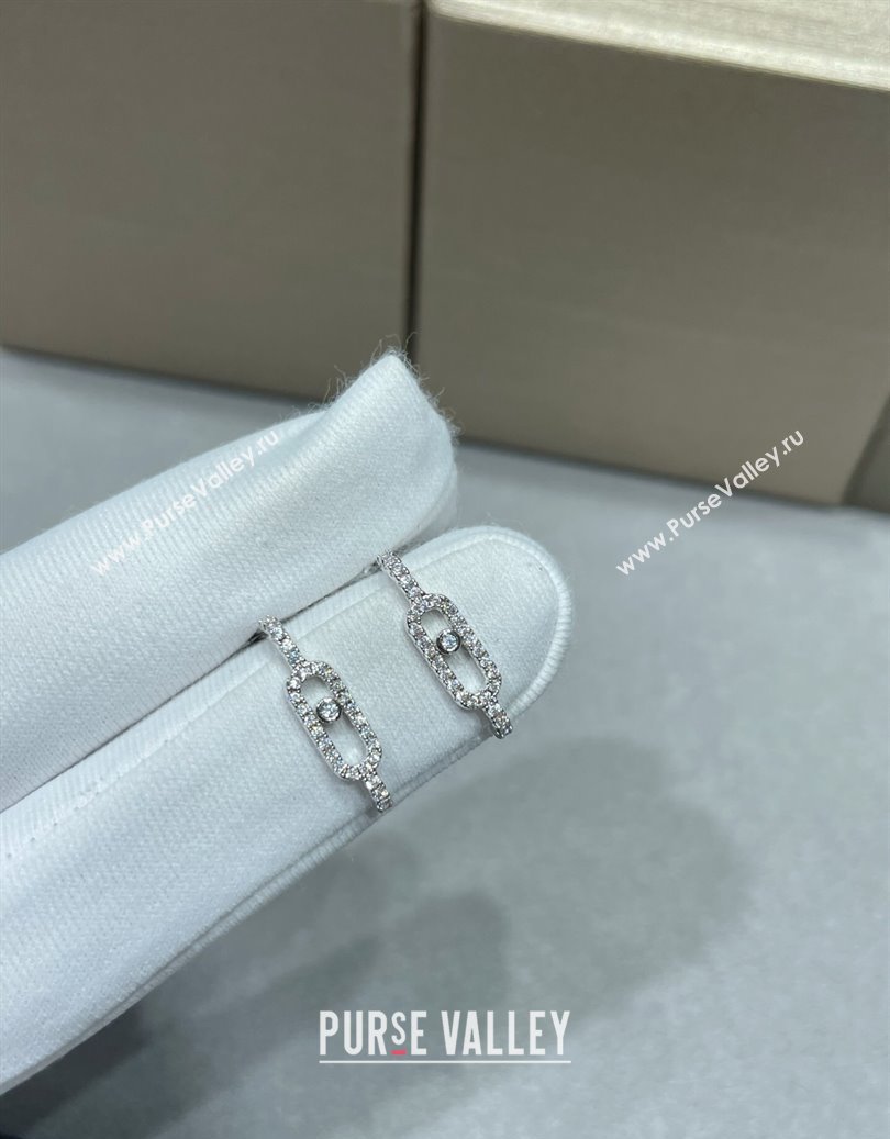 Messika Move Earrings with Full Strass 2025 M091720 (YF-250917050)