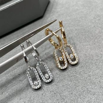 Messika Move Earrings with Paved Strass 2025 M091706 (YF-250917039)