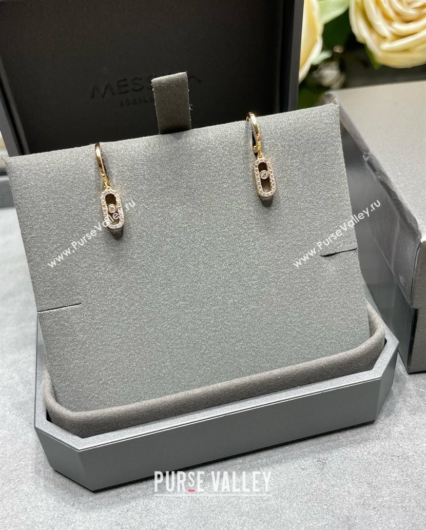 Messika Move Earrings with Paved Strass 2025 M091706 (YF-250917039)