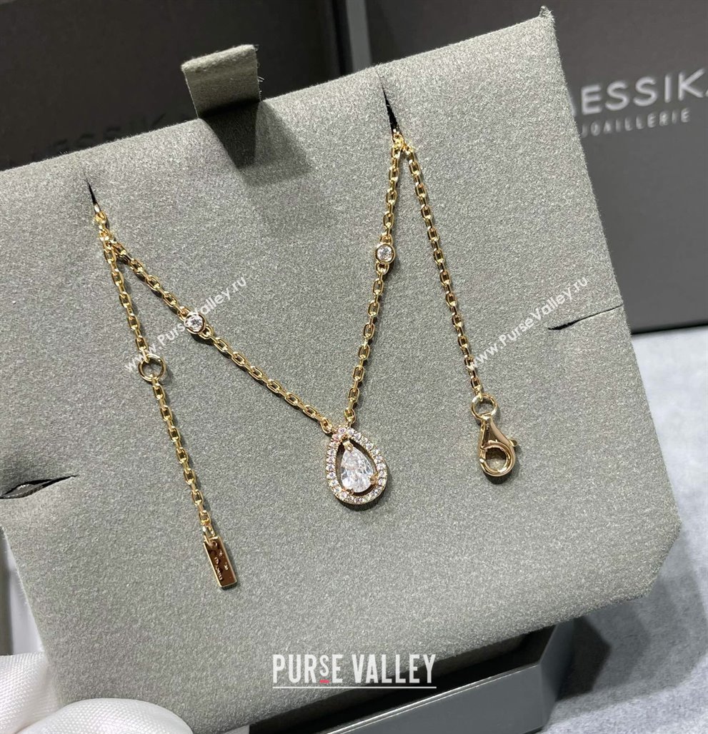 Messika Joy Pendant Necklace with Strass 2025 M091707 (YF-250917040)